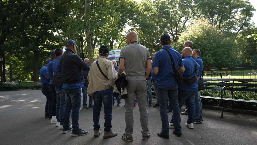 Il coro a Central Park